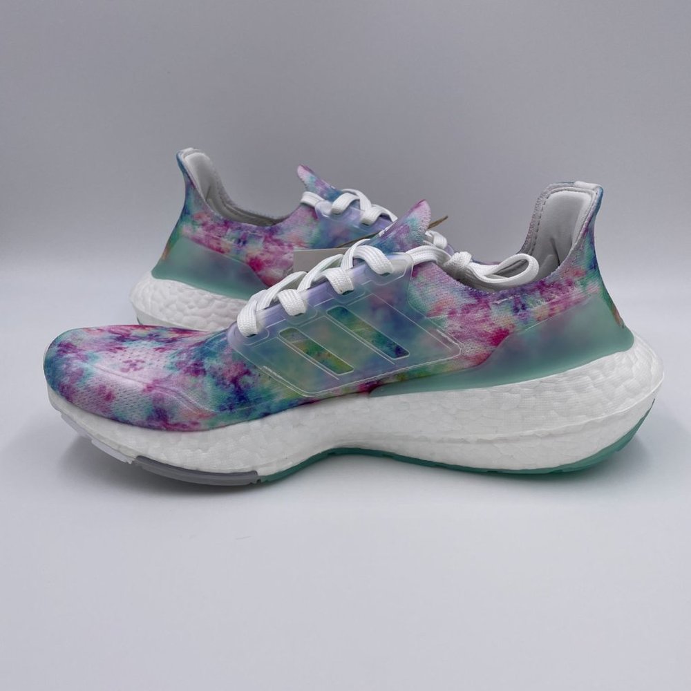 Adidas Ultraboost 21 Tie Dye Womens Shoes - Picture 2 of 7